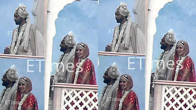 Just married! First pictures of newlyweds Katrina Kaif and Vicky Kaushal are out