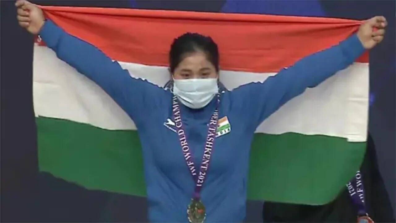 Commonwealth Weightlifting C'ship: Bidyarani Devi wins silver in 55kg |  More sports News - Times of India