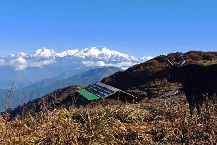 Spotting Mount Kanchenjunga