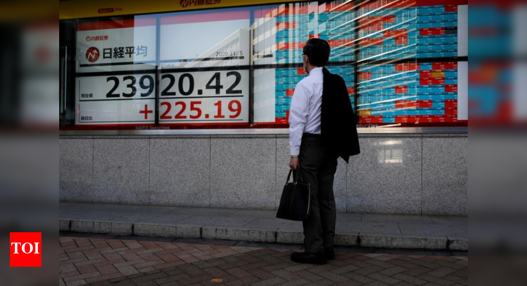 Asian shares slip ahead of key U.S. inflation data - Times of India
