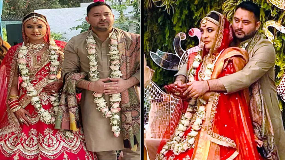 Photos: &#39;Secret&#39; wedding of Tejashwi Yadav and Rachel Iris | The Times of  India