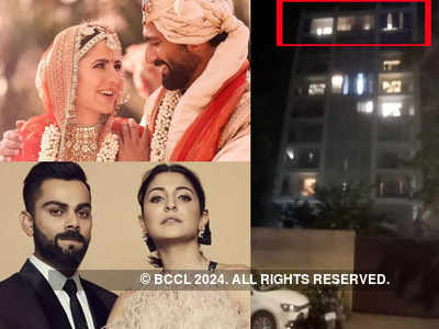 Vicky Kaushal and Katrina Kaif expected to reach their Juhu love nest tonight; 50 workers slogged till 4 am yesterday; Anushka Sharma bore the noise patiently all along – Exclusive!