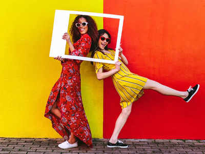 Mevika Fashion Women A-line Beige Dress - Buy Mevika Fashion Women A-line  Beige Dress Online at Best Prices in India | Flipkart.com