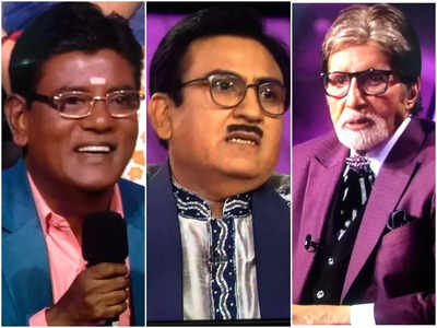 Kaun Banega Crorepati 13: Taarak Mehta's Mr Iyer asks Big B about his reaction when his nosey neighbours stare at his balcony; Big B says is this question for me or Jethalal?