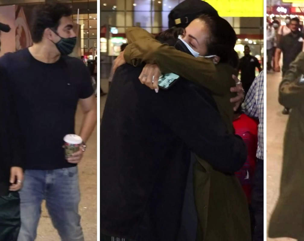 
Malaika Arora and ex-husband Arbaaz Khan receive son Arhaan at airport; actress gets emotional
