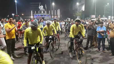 Cycle journey from Kalyan to Goa to raise funds for the disabled