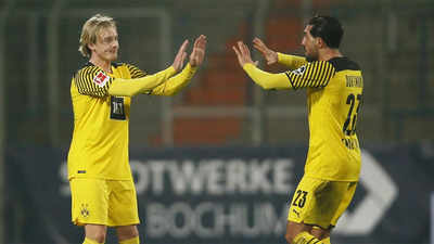 Bundesliga: Late Julian Brandt Goal Rescues Draw For Dortmund At Bochum ...