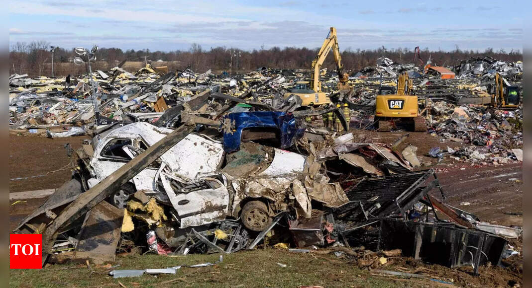 Powerful tornadoes kill at least 78 in five US states