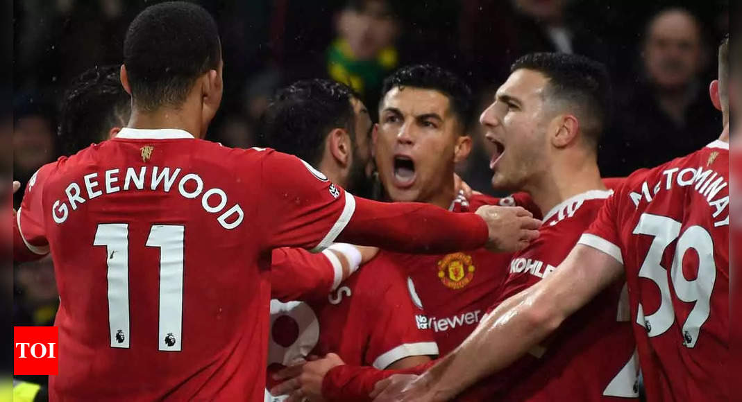 Cristiano Ronaldo converts penalty to give Manchester United 1-0 win at Norwich City | Football News – Times of India