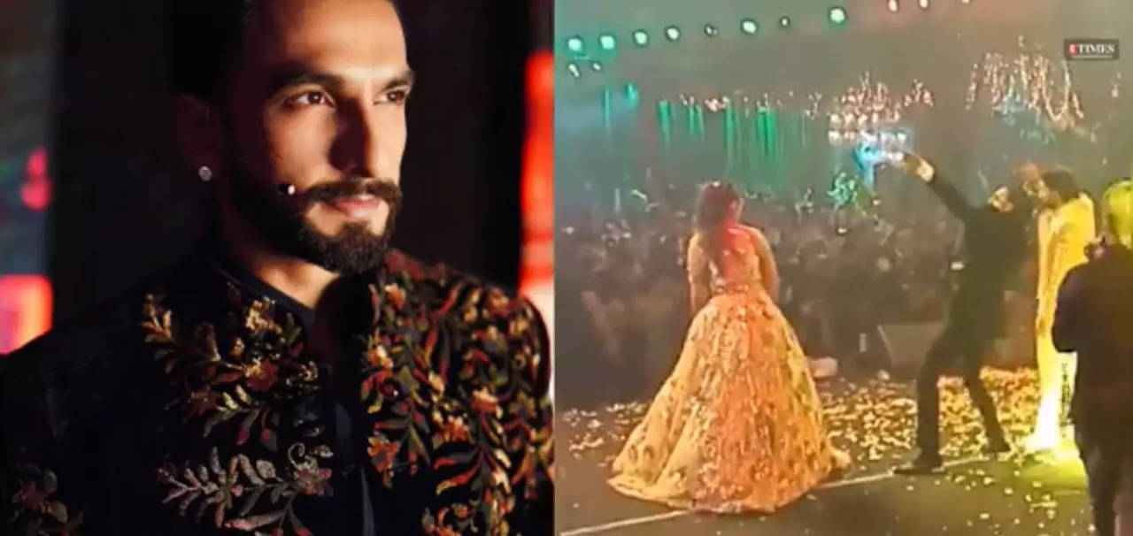 Ranveer Singh turns DJ at his third wedding reception, watch videos