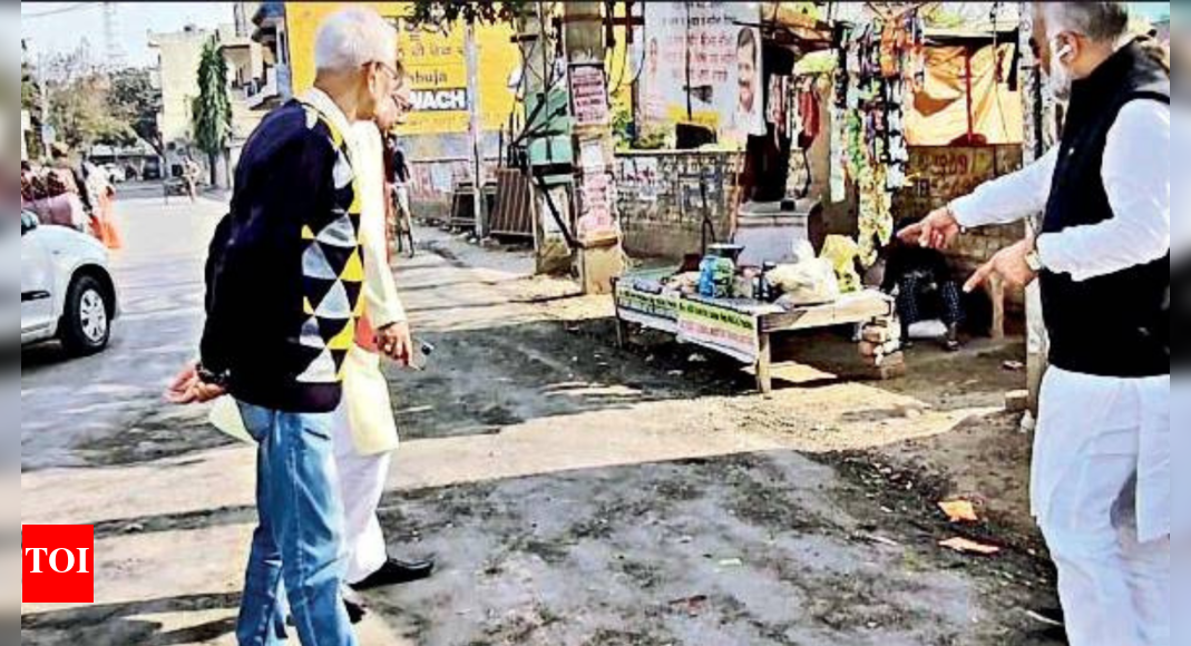 Punjab Road recarpeted after 13 years wears off in 7 days in Zirakpur Chandigarh News Times