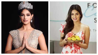 Miss Universe 2021 Harnaaz Sandhu cooks Gluten-Free Saffron Puri and Almond Berry Halwa, recipe inside