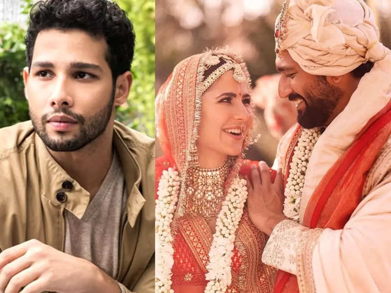 Heres how Vicky Kaushal reacted to Siddhant Chaturvedis Sasural genda phool wedding wish for Katrina Kaif Hindi Movie News