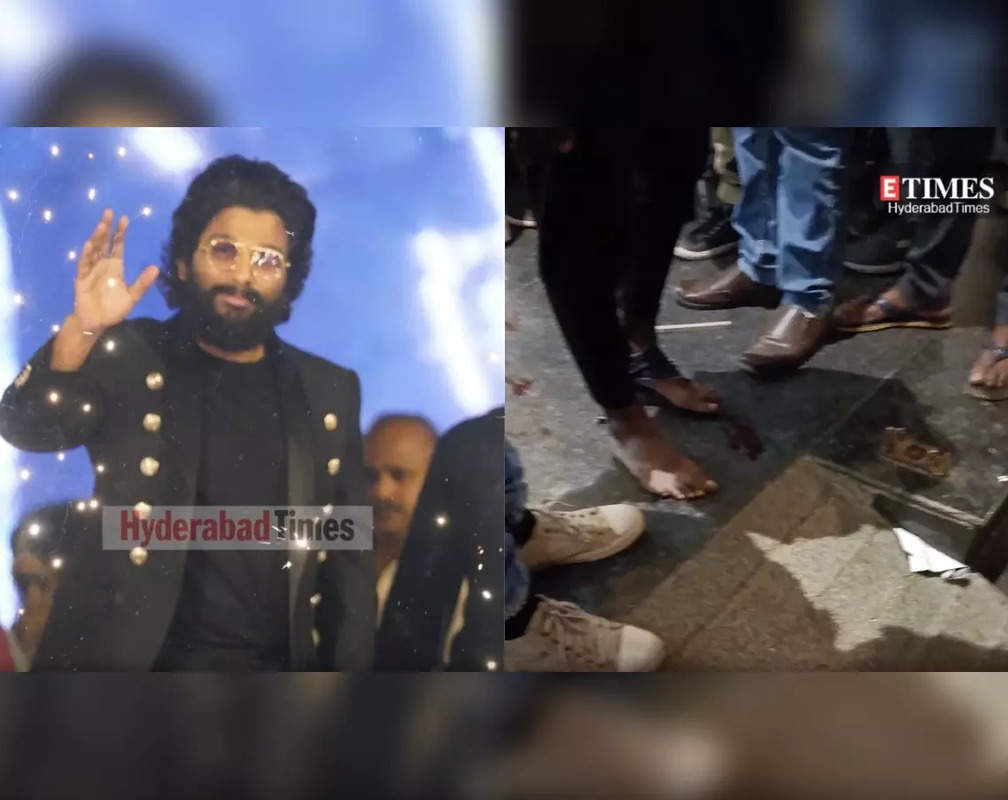 
Allu Arjun's fans injured during meet-and-greet with Pushpa star
