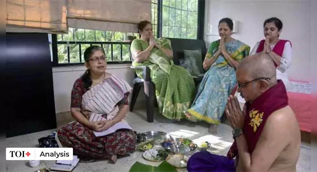 In Hinduism, women creating spaces for their own leadership
