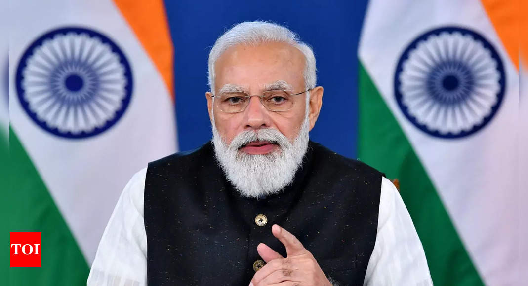 PM says zero budget natural farming should become mass movement | India News – Times of India