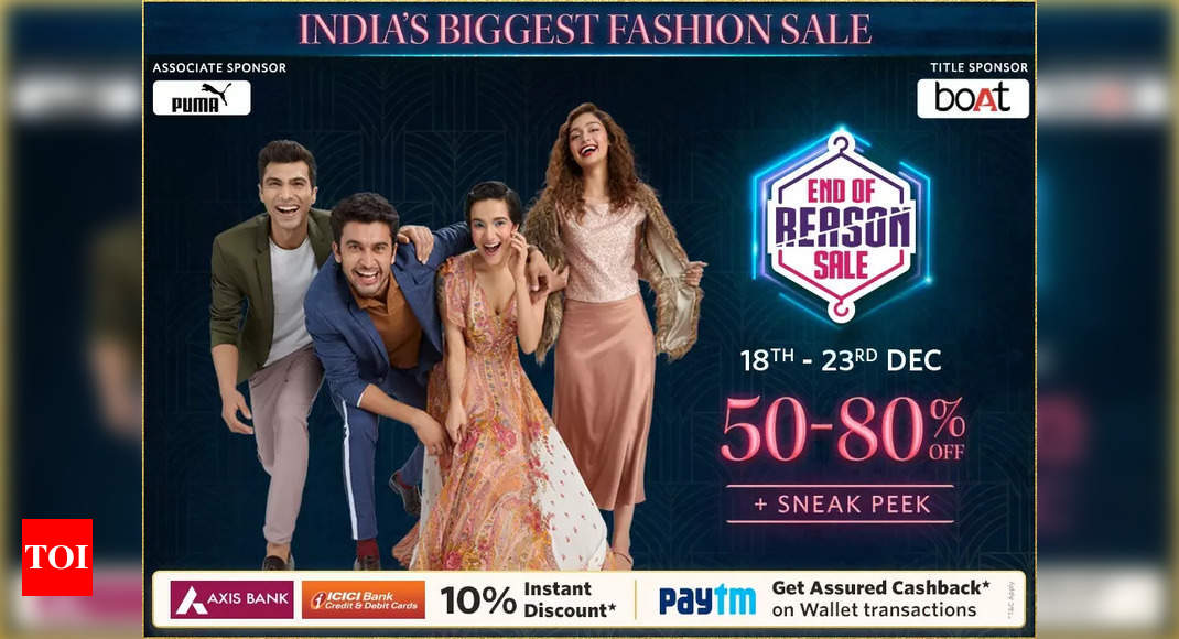 Stock up on your winter essentials at Myntra’s 15th edition of the ...