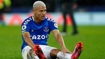 Everton's Richarlison out for several weeks due to calf injury