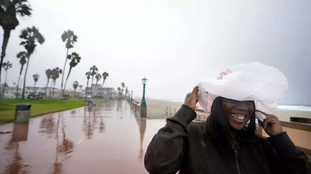 Heavy rain in Southern California