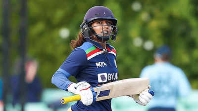 India Women vs England Women Highlights, 3rd T20I: India deny England a  clean sweep with five-wicket victory - The Times of India