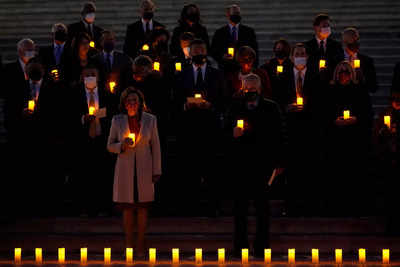US Covid deaths surpass 8 lakh, Biden prays for loved ones left behind