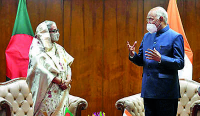 Kovind: India Has Special Ties With Bangladesh: Kovind In Dhaka - Times ...