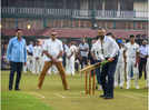 Dilip Vengsarkar, Ravi Shastri and Suniel Shetty get nostalgic on the cricket pitch