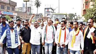 Censure motion passed against burning of Kannada flag in Maharashtra