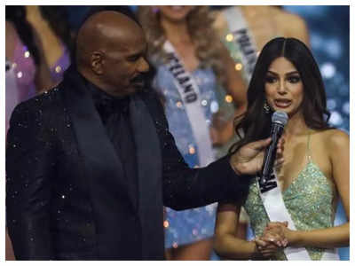 Netizens slam Steve Harvey for asking Miss Universe Harnaaz Sandhu to 'meow' on stage, call it 'ridiculous'