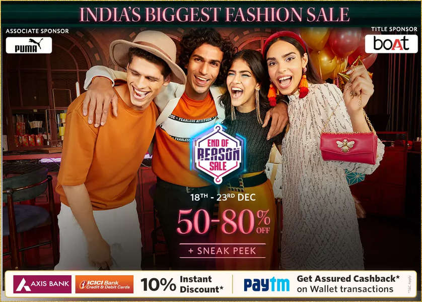 Looking to get your kids winter-ready? Head to the Myntra End of Reason Sale!