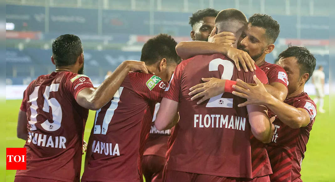 ISL: NorthEast United stun SC East Bengal to register their second win this season | Football News – Times of India