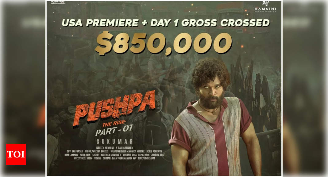 'Pushpa' Box Office Collection Day 1: Allu Arjun Starrer Film Mints Rs ...