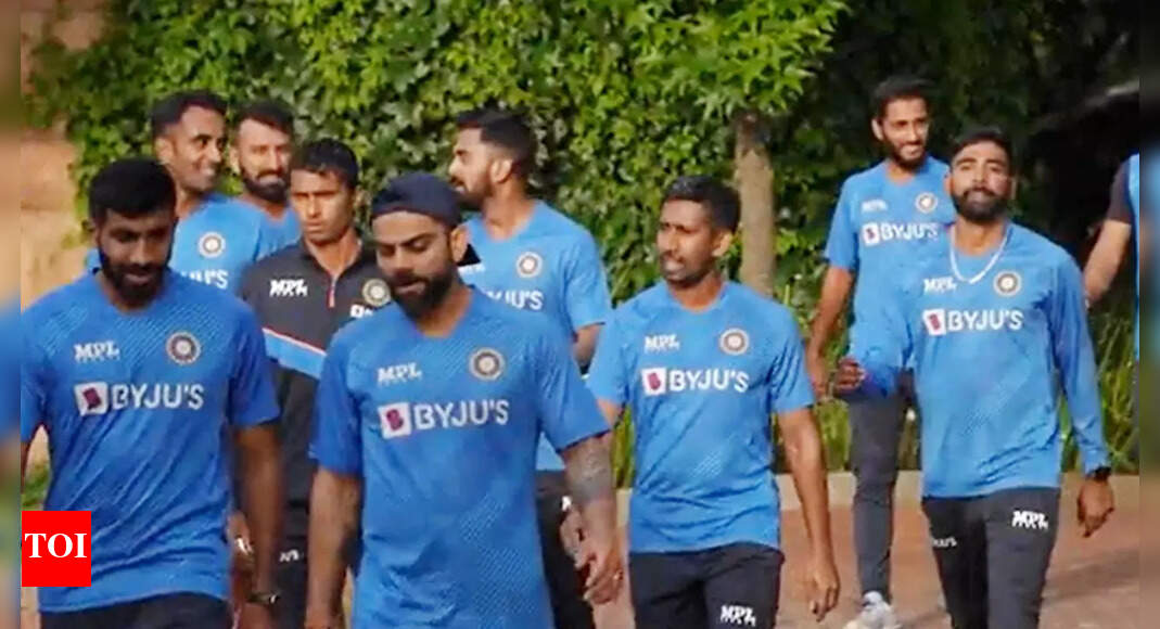WATCH: Team India warm up for SA Tests with footvolley