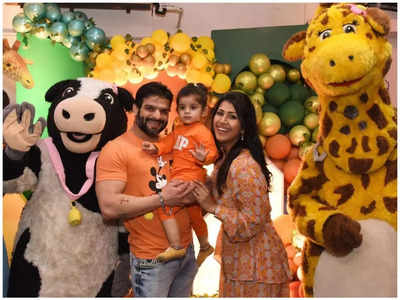 Pics! Karan and I wanted to celebrate Mehr's second birthday since we could not do it last year due to the pandemic: Ankita Bharagava