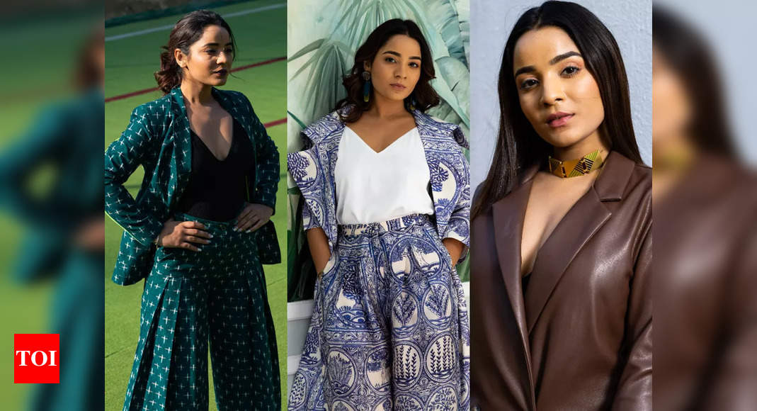 Three pantsuit styles for the boss lady - Times of India