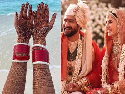 Katrina Kaif shares a picture flaunting the Mehndi from her short honeymoon; fans pour in love in the comment section