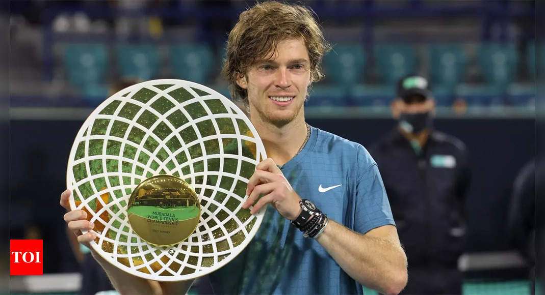 Rublev eases past Murray to win Abu Dhabi exhibition event | Tennis News – Times of India