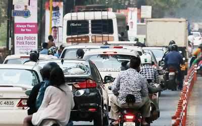 Diversion drill for PM’s visit sees huge traffic jam in Panaji | Goa ...