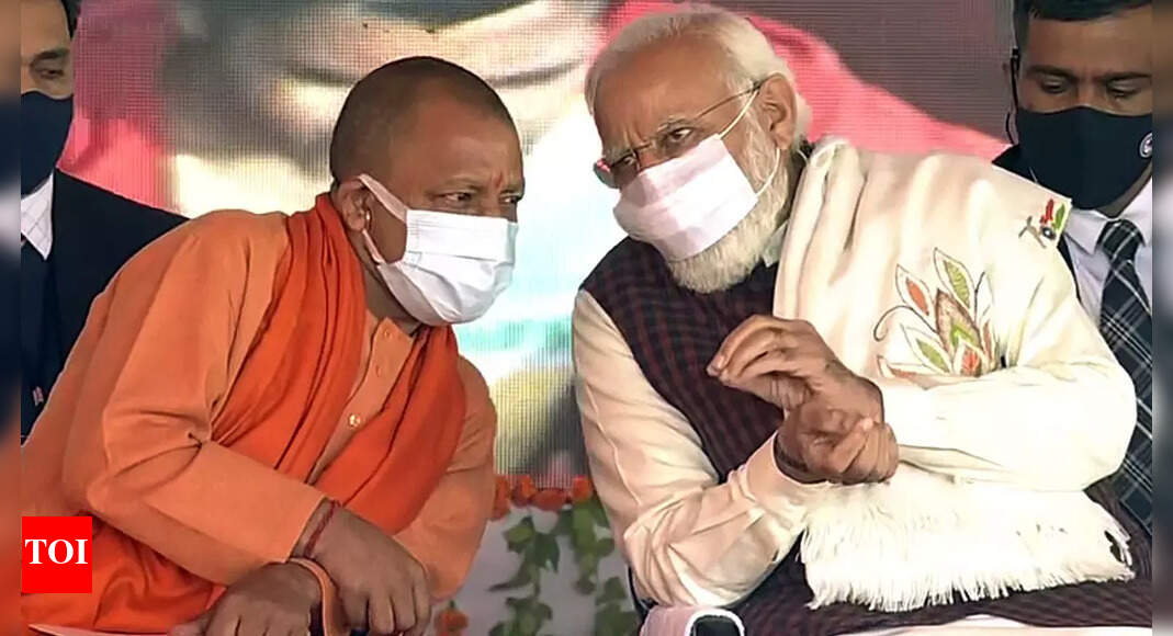 PM Modi endorses Adityanath, says &lsquo;UP +Yogi, bahut upyogi&rsquo;