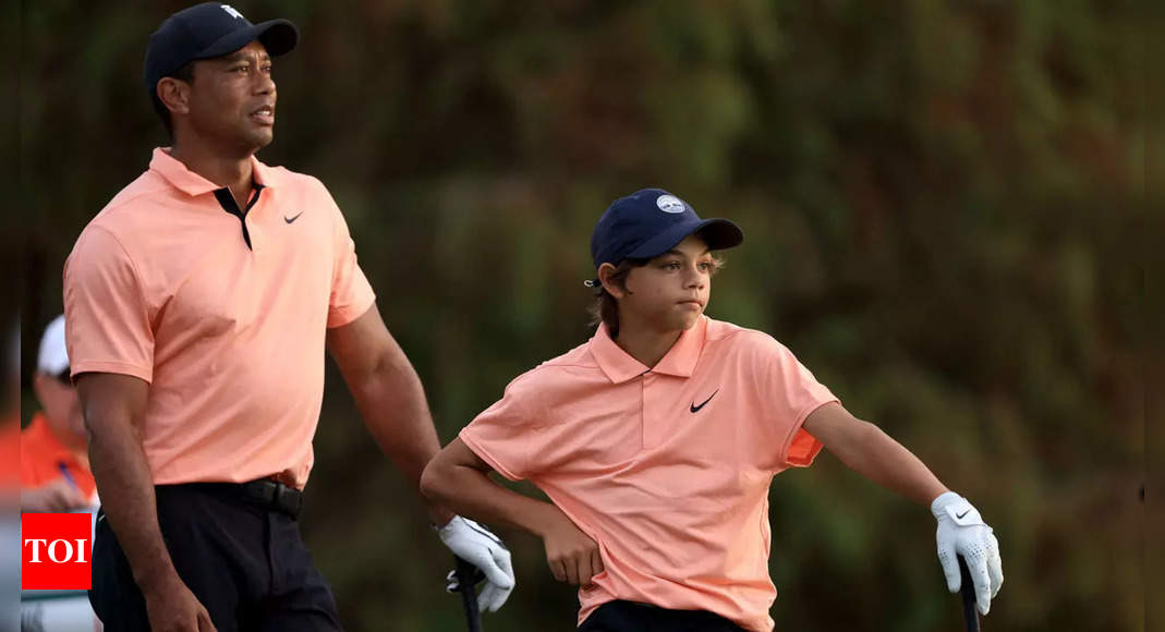 Tiger Woods dan putranya Charlie menembak 62 bebas bogey di PNC Championship |  Berita Golf