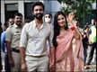
Katrina Kaif and Vicky Kaushal arrive at their new house for puja; latter's parents join - watch
