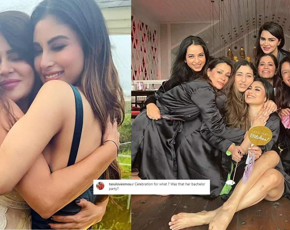 
Amid wedding rumours, Mouni Roy's pics with girl gang Aashka Goradia, Rohini Iyer from Goa go viral, fans ask 'Was that her bachelor party?'
