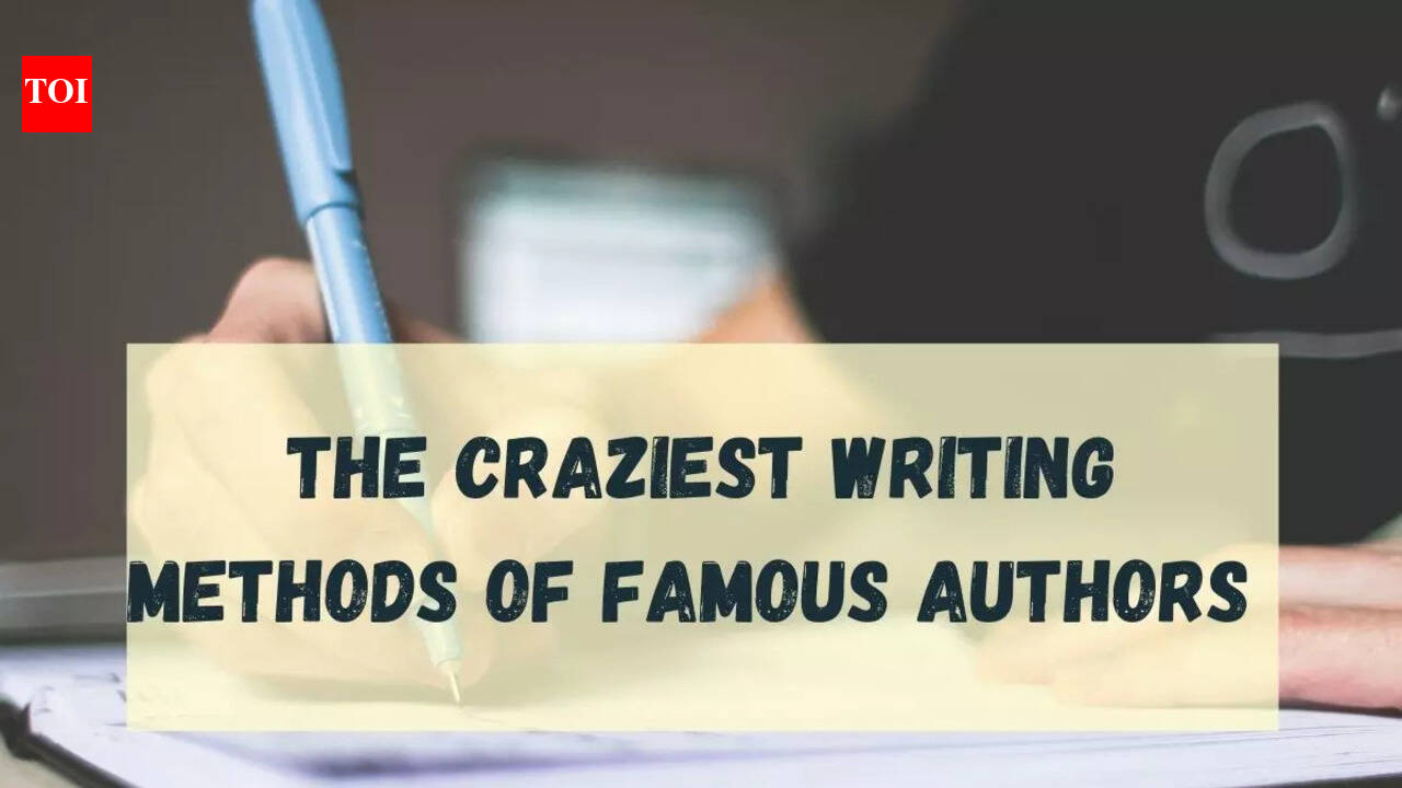 The craziest writing methods of famous authors