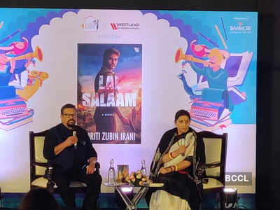 I always knew I would be a somebody: Smriti Zubin Irani at the launch of her debut book 'Lal Salaam'
