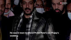 Salman Khan spotted at the Jaipur airport