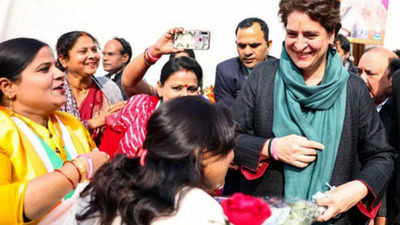 UP assembly elections: Govt not working for people, busy tapping phones, says Priyanka Gandhi Vadra