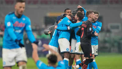 Napoli beat AC Milan 1-0 at San Siro to win