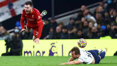 Harry Kane could have broken Andy Robertson's leg, says angry Liverpool  manager Juergen Klopp