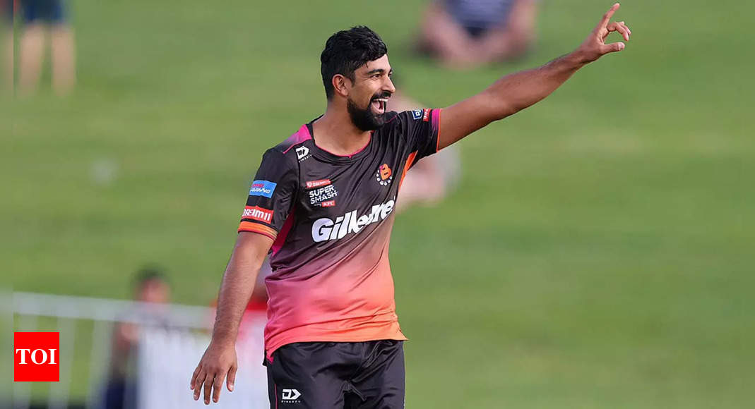 Ish Sodhi sets New Zealand men’s domestic record with tight spell | Cricket News – Times of India