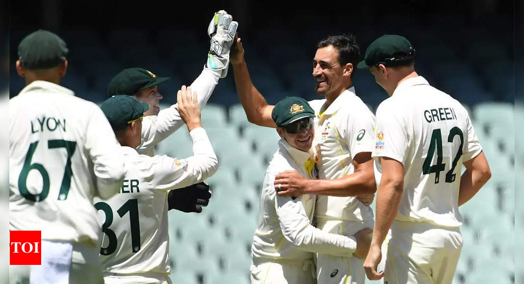 Smith hails ‘exceptional’ Starc after Australia win second Test | Cricket News – Times of India